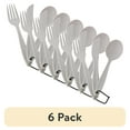 thumbnail image 1 of (6 pack) Ozark Trail 3-Piece Polystyrene Spoon, Fork and Knife Flatware Set, 1 of 18