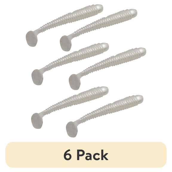 (6 pack) Ozark Trail Baby Swimmers Pearl Panfish Lure