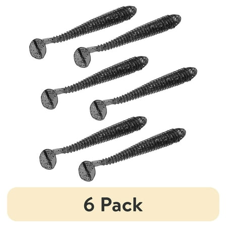 (1 pack) Ozark Trail Baby Swimmers Smoke Silver Flake Panfish Lure