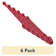 (6 pack) Ozark Trail Fishing Hook Disgorger, Lightweight Plastic Hook Removal Tool for Freshwater and Saltwater Use