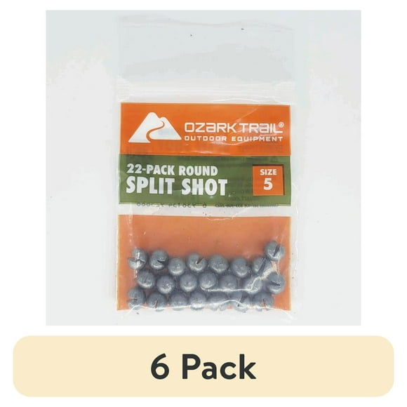 Avlcoaky Split Shot Fishing Weights 50 Pack Large Sinkers for Fishing Line Remov