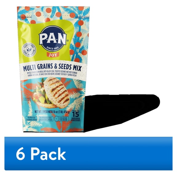 (6 pack) P.A.N. Multi Grains & Seeds Mix