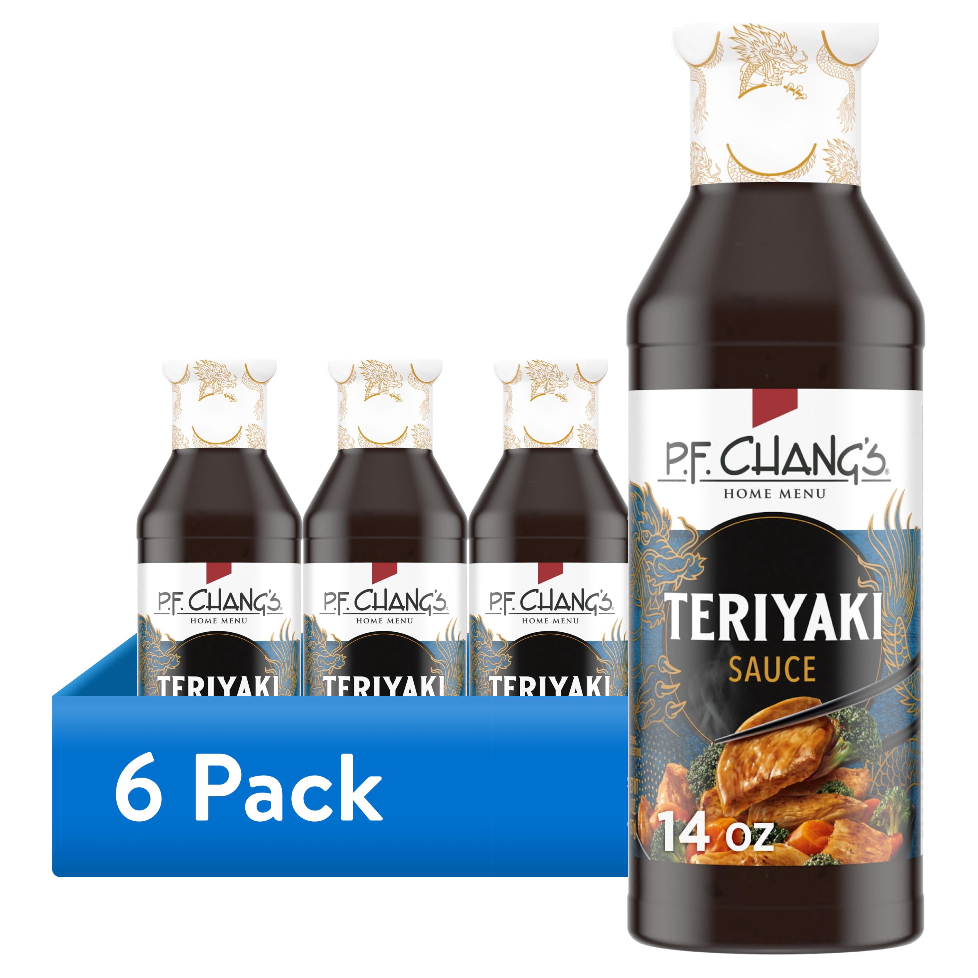(6 pack) P.F. Chang’s Home Menu Teriyaki Sauce, 14 oz.