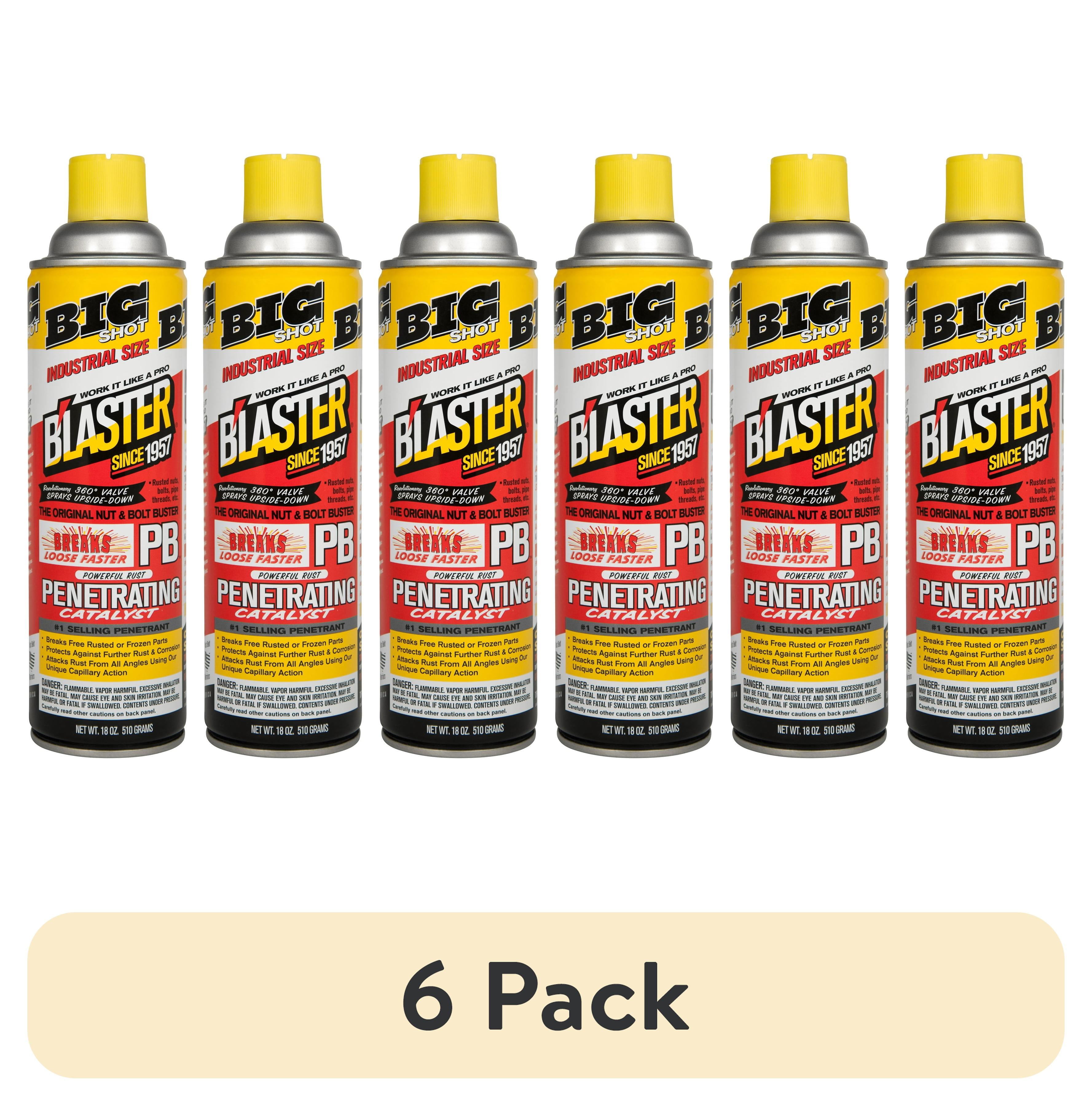 6 pack) PB Blaster 26-PB Penetrant Rust Remover, Machine & Tool