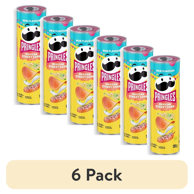6 pack) PRINGLES CRISPS MEXICAN STREET CORN 156G - Walmart.com