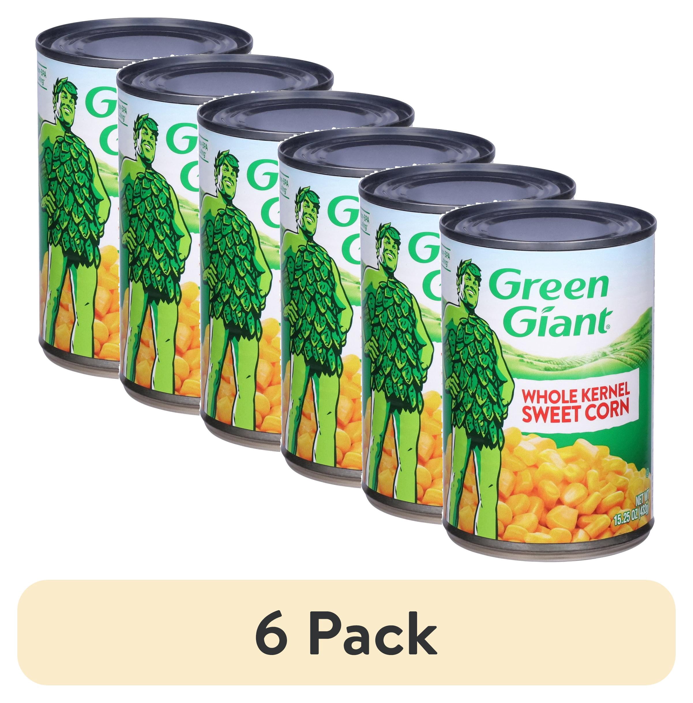 (6 pack) Pack of 4 Green Giant Green Giant Whole Kernel Corn - 15.25 oz ...
