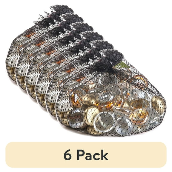 (6 pack) Panacea Products Gold Glass Gems, 12 oz.