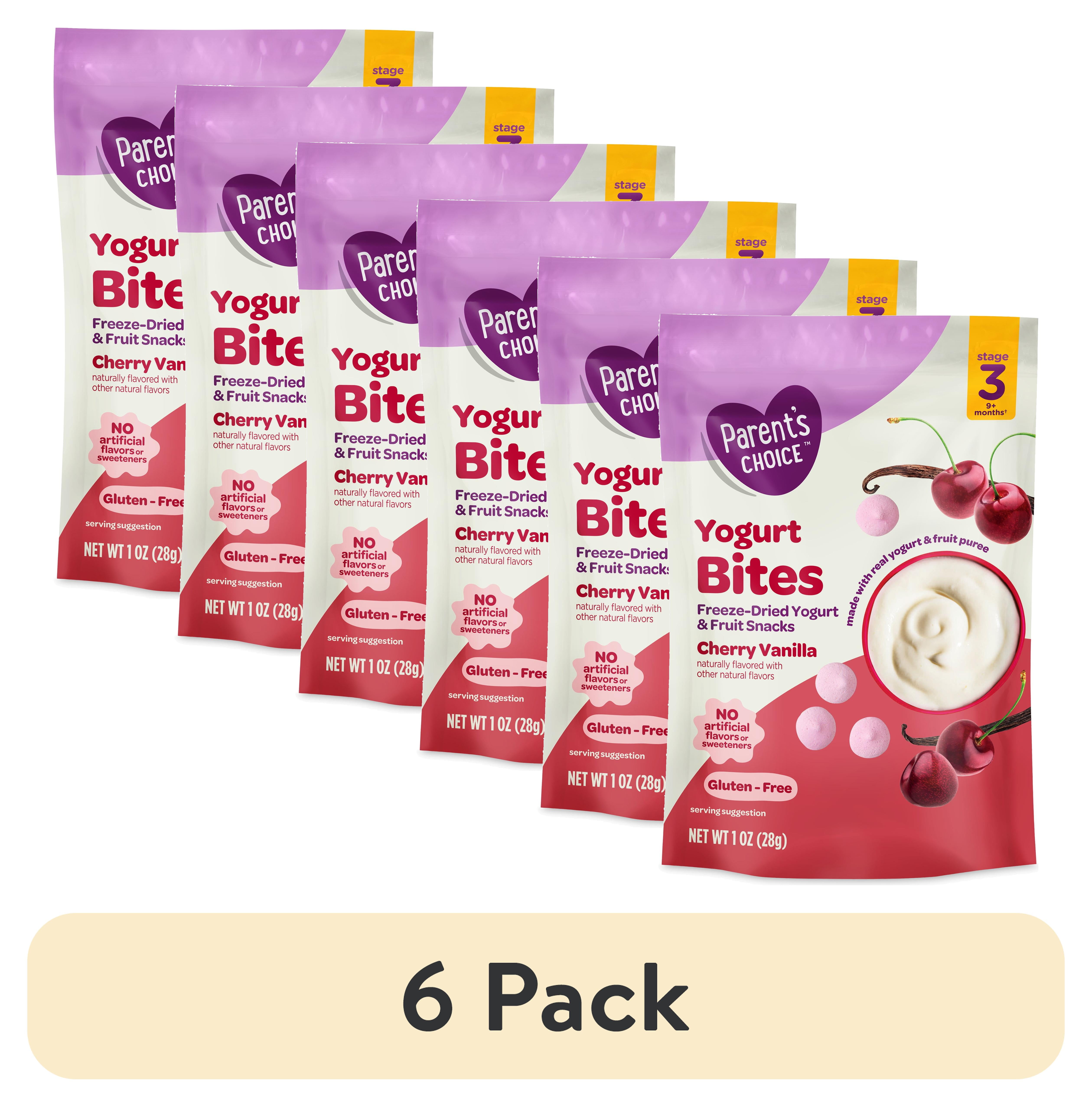 6 pack) Parent's Choice™ Cherry Vanilla Stage 3 Toddler Yogurt