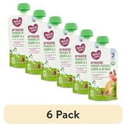 (6 pack) Parent's Choice Organic Sweet Potato, Apple & Grape Fruit & Veg Puree, Stage 2, 4 oz