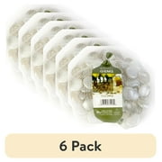 (6 pack) Pearl Matte Metal Glass Gems 12 oz.
