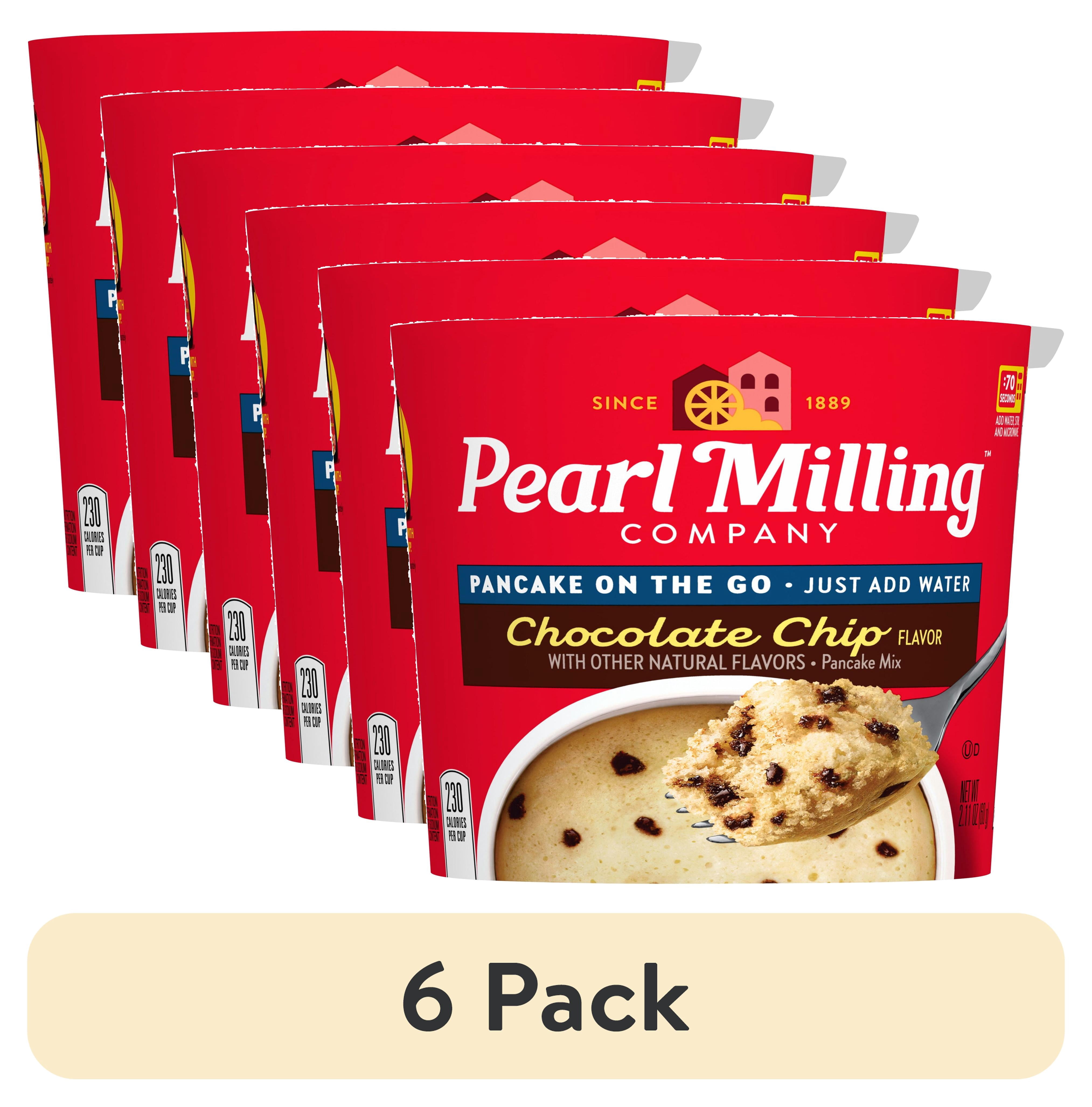 (6 pack) Pearl Milling Company Chocolate Chip Pancake on the Go Mix 2.11oz
