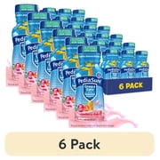 6 pack PediaSure Grow & Gain with Immune Support, 7g Protein, Strawberry, 8-fl-oz Bottle, Pack of 6