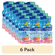 6 pack PediaSure Grow & Gain with Immune Support, 7g Protein, Strawberry, 8-fl-oz Bottle, Pack of 6