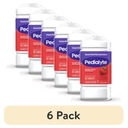 6 pack Pedialyte Essential Rehydration Electrolyte Drink, Strawberry, 1 Liter