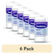 6 pack Pedialyte Essential Rehydration Electrolyte Drink, Unflavored, 1 Liter