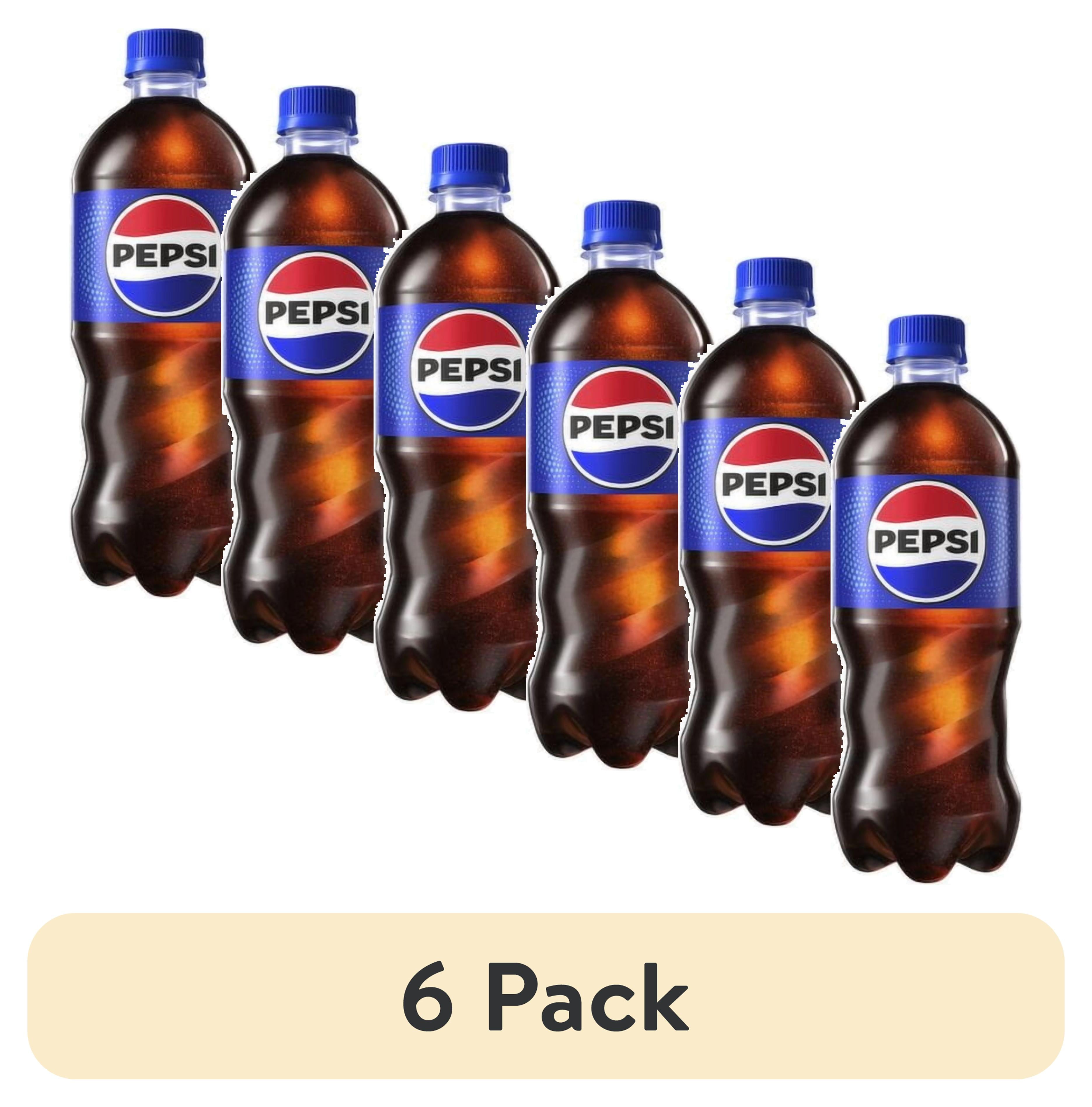 6 pack) Pepsi Soda Cola 20 Fl Oz - Walmart.com