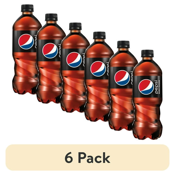 (6 pack) Pepsi Zero Sugar Cola - 20 oz- Pack of 2