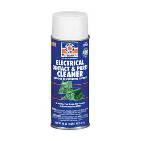 (6 pack) Permatex 82588 Electrical Contact and Parts Cleaner Spray For Automotive Electrical Devices, 11 oz