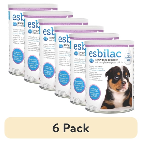 (6 pack) Pet-Ag Esbilac Puppy Milk Replacer Powder - 12 oz