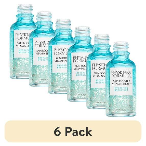 (6 pack) Physicians Formula Skin Booster Vitamin Shot Hydrating, Hydrate