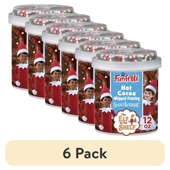 Pillsbury Funfetti The Elf on the Shelf Hot Cocoa Frosting, 12 Oz
