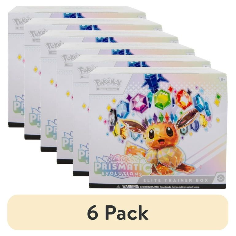 ポケモンカードゲーム Prismatic Evolutions Elite Trainer Box 6 pack) Pokemon Scarlet & Violet - Prismatic Evolutions