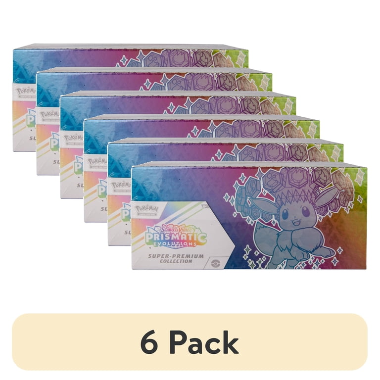 ポケパークプロモ6点セット 6 pack) Pokemon Trading Card Games Prismatic Evolutions Super