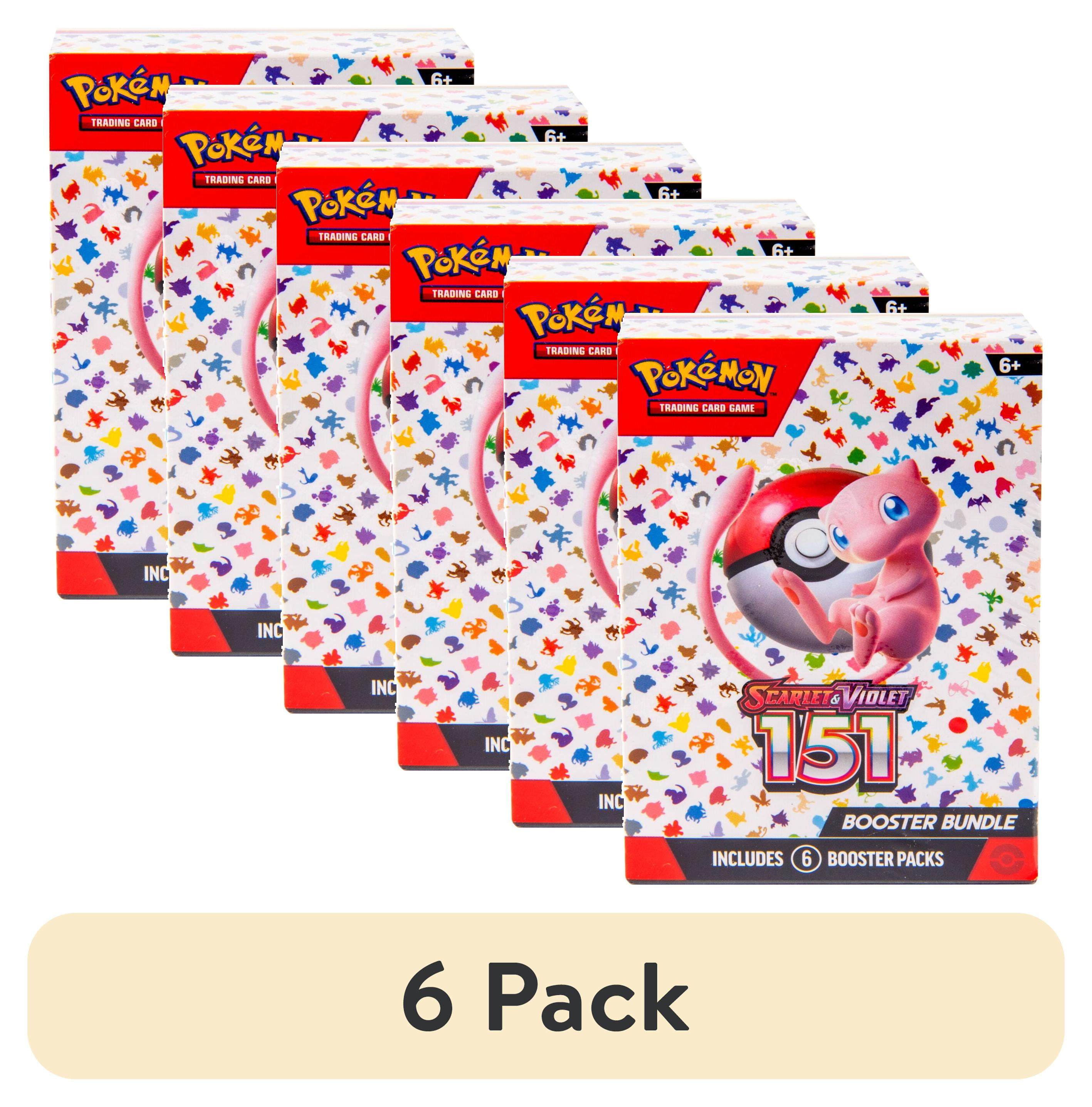 6 pack) Pokémon Trading Card Games Scarlet & Violet 3.5 151