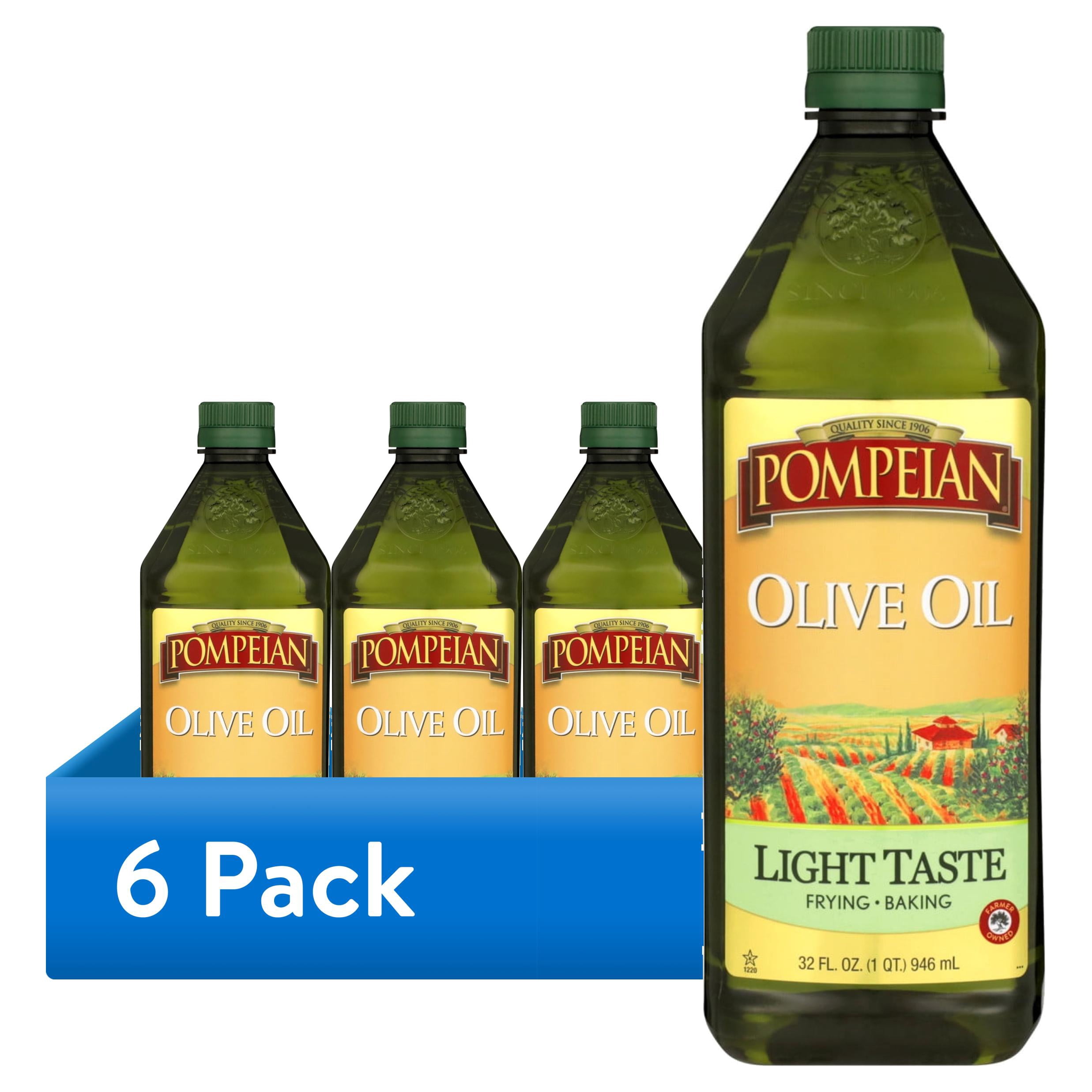 (6 pack) Pompeian Light Taste Olive Oil - 32 fl oz