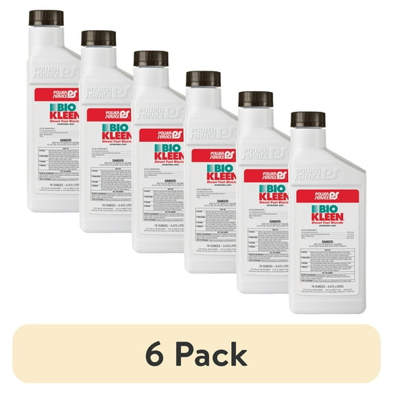(6 pack) Power Service 016-09 Bio Kleen Diesel Fuel Automotive Additive, 16 oz