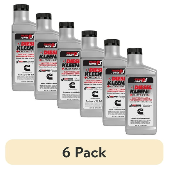 (6 pack) Power Service Diesel Kleen + Cetane Boost