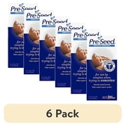 6 pack Pre-Seed Conception Fertility-Friendly Personal Lubricant 1.4 oz, 9 Count