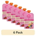 thumbnail image 1 of (6 pack) Pumpkin Tree Peter Rabbit Organics Strawberry and Banana Organic Fruit Snack, 4 oz, 1 of 9