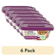 (6 pack) Purina Beneful Wet Dog Food Freshly Prepared Meals, Dog Food Fresh With Gravy