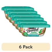 6 pack Purina Beneful Freshly Prepared Meals Wet Dog Food, Savory Rice and Lamb Stew with Carrots and Peas, 10 oz.