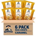 thumbnail image 1 of (6 pack) Quaker Caramel Flavored Rice Crisps 7.04 oz Bag, 1 of 7