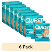 (6 pack) Quest Protein Cookie, High Protein, Snickerdoodle, 4 Count