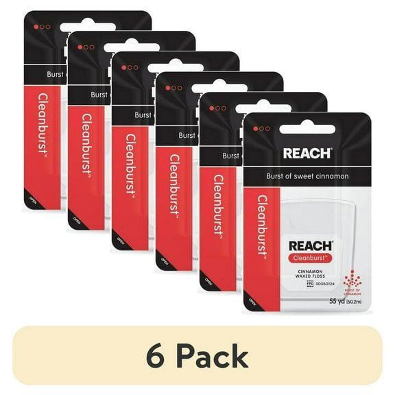 (6 pack) REACH CLEANBURST CINNAMON 55YD