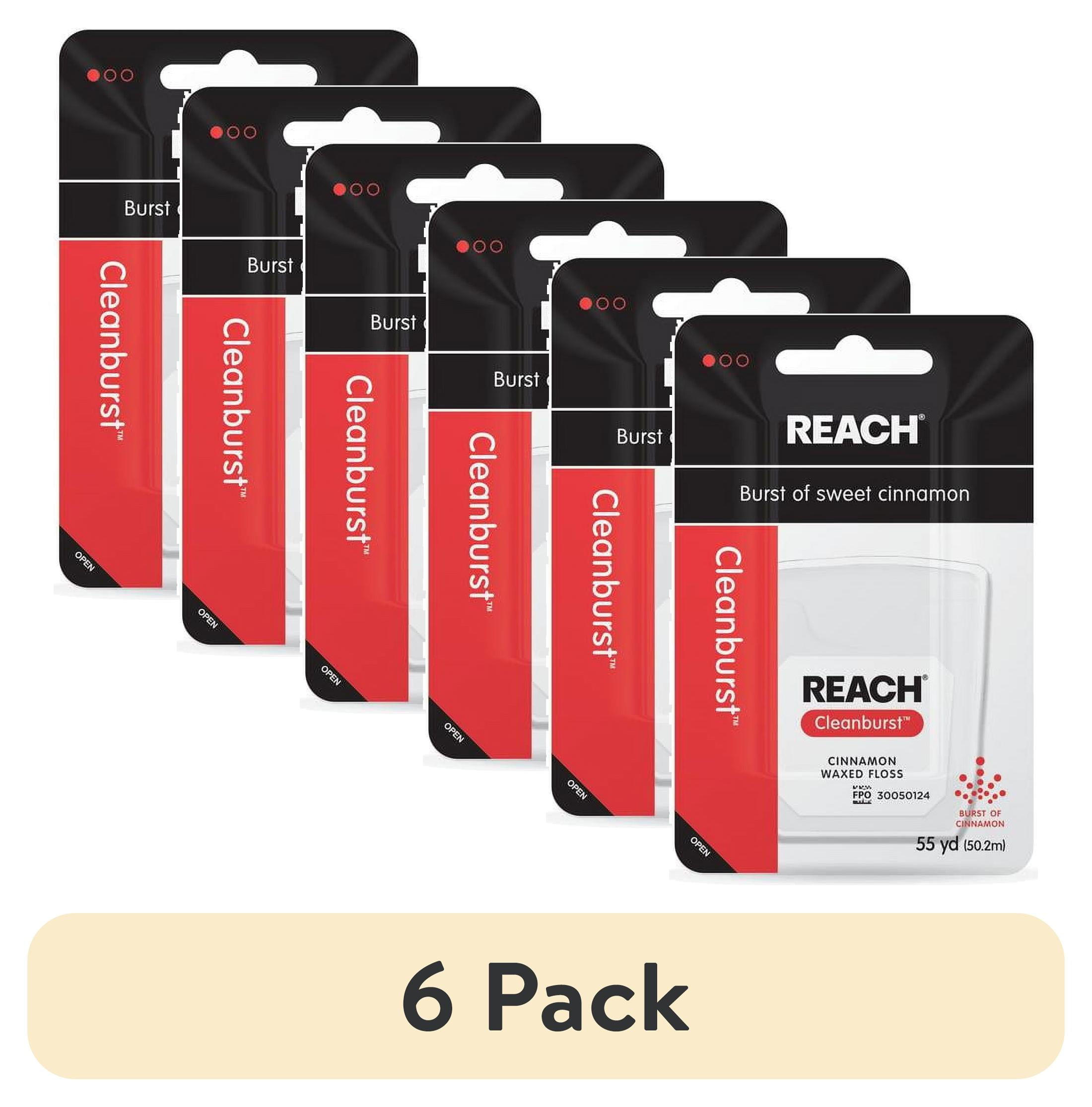 (6 pack) REACH CLEANBURST CINNAMON 55YD