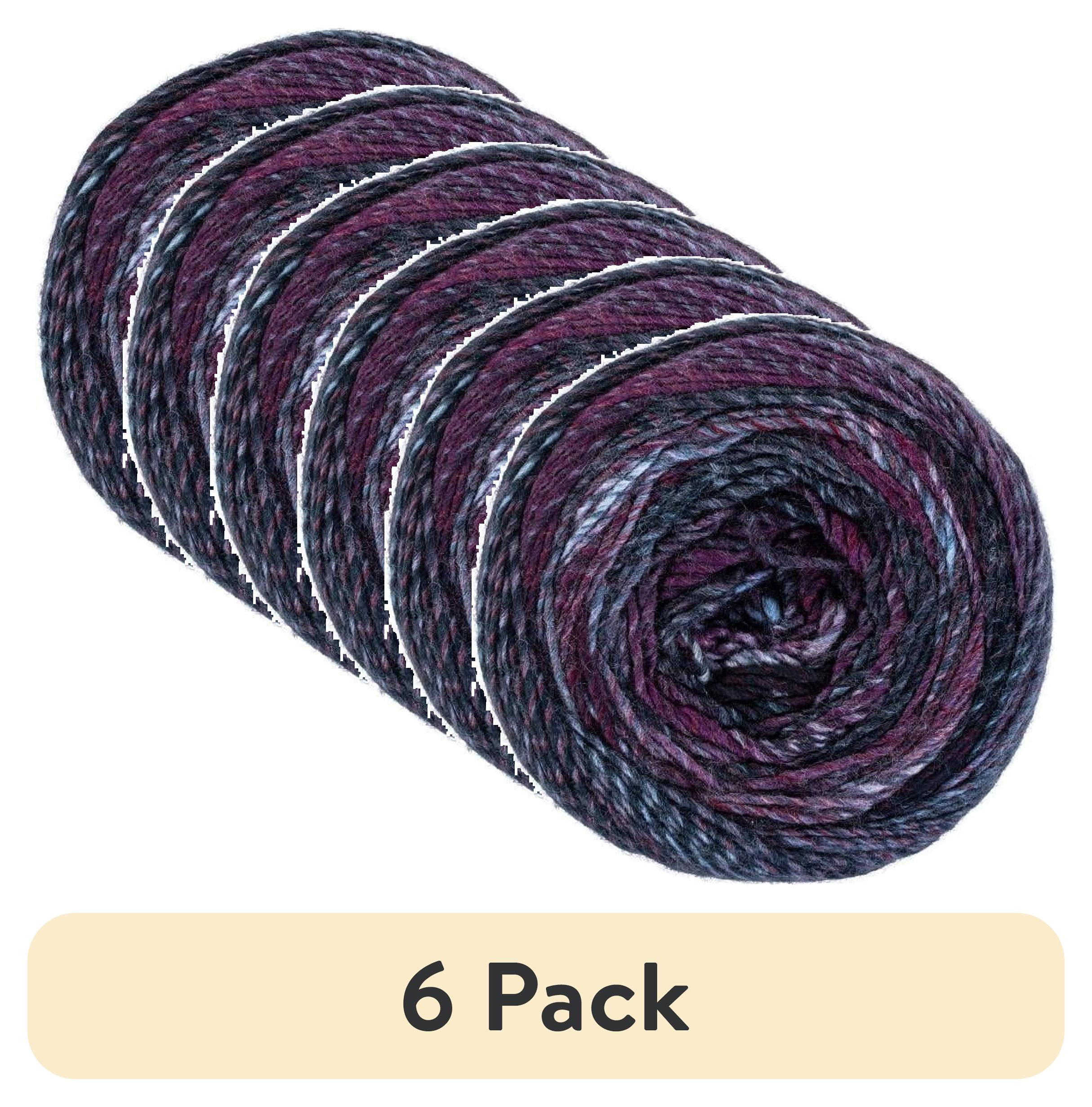 Red Heart Roll With It Melange Autograph – 3 Gomitoli Da 150g In Acrilico, Colore Vorticoso, 4 Medium, 370mt, Per Maglia/uncinetto - 3