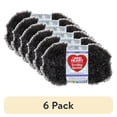 thumbnail image 1 of (6 pack) Red Heart Scrubby Sparkle Licorice Yarn, 174 Yd., 1 of 4