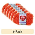 thumbnail image 1 of (6 pack) Red Heart® Scrubby Sparkle™ 4 Worsted (Medium) Polyester Yarn, Orange 3oz/85g 174 Yards, 1 of 7