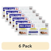 (6 pack) Red Star Platinum Yeast, 0.75-Ounces, 3-Pack Strip (Instant Yeasts)