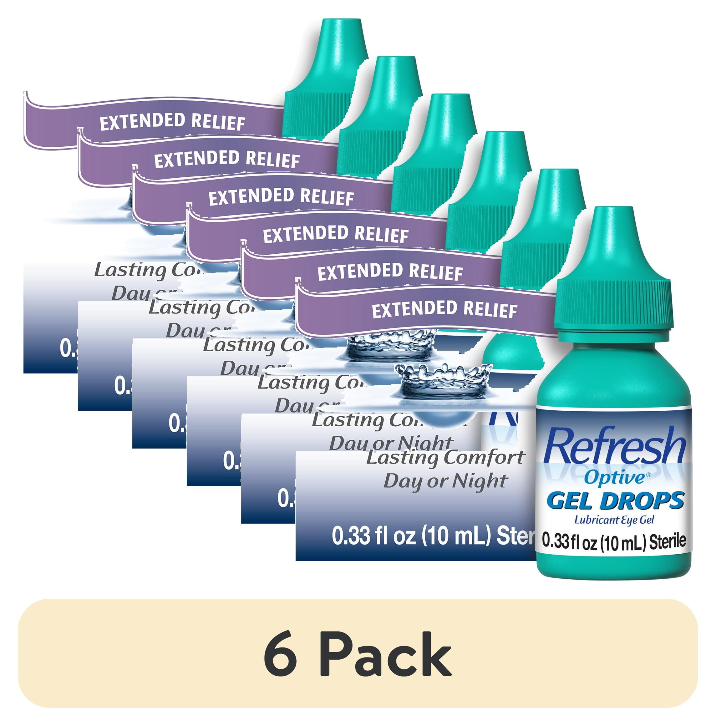 3 pack) Refresh Optive Gel Drops Lubricant Eye Gel, 10 ml - Walmart.com 3 pack) Refresh Optive Gel Drops Lubricant Eye Gel, 10 ml - Walmart.com