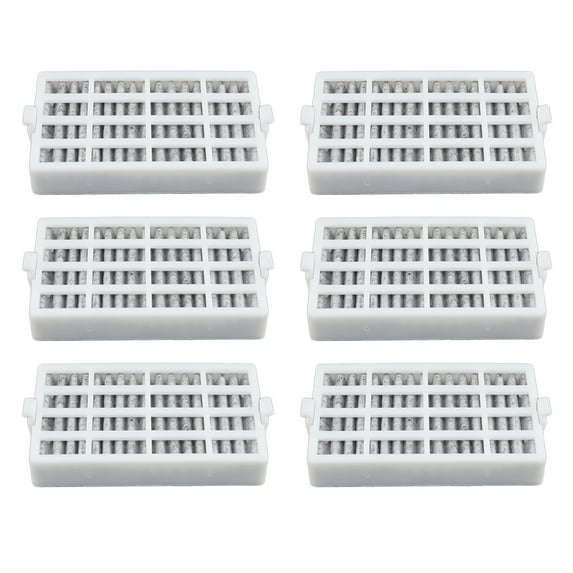 6-pack Refrigerator Air Filter for Whirlpool GSS26C4XXB02 FreshFlow W10311524 AIR1, W10335147, W10315189, 2319308 Fridge