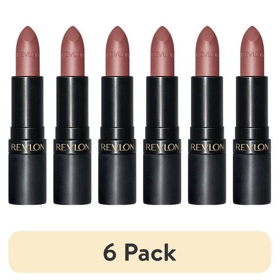 (6 pack) Revlon Super Lustrous Creme Lipstick, Creamy Formula, 0.15 oz