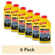 عبوة من 6 قطع من مادة Rislone 4416 High Mileage Ring Seal لإصلاح الدخان للسيارات، 16 أونصة