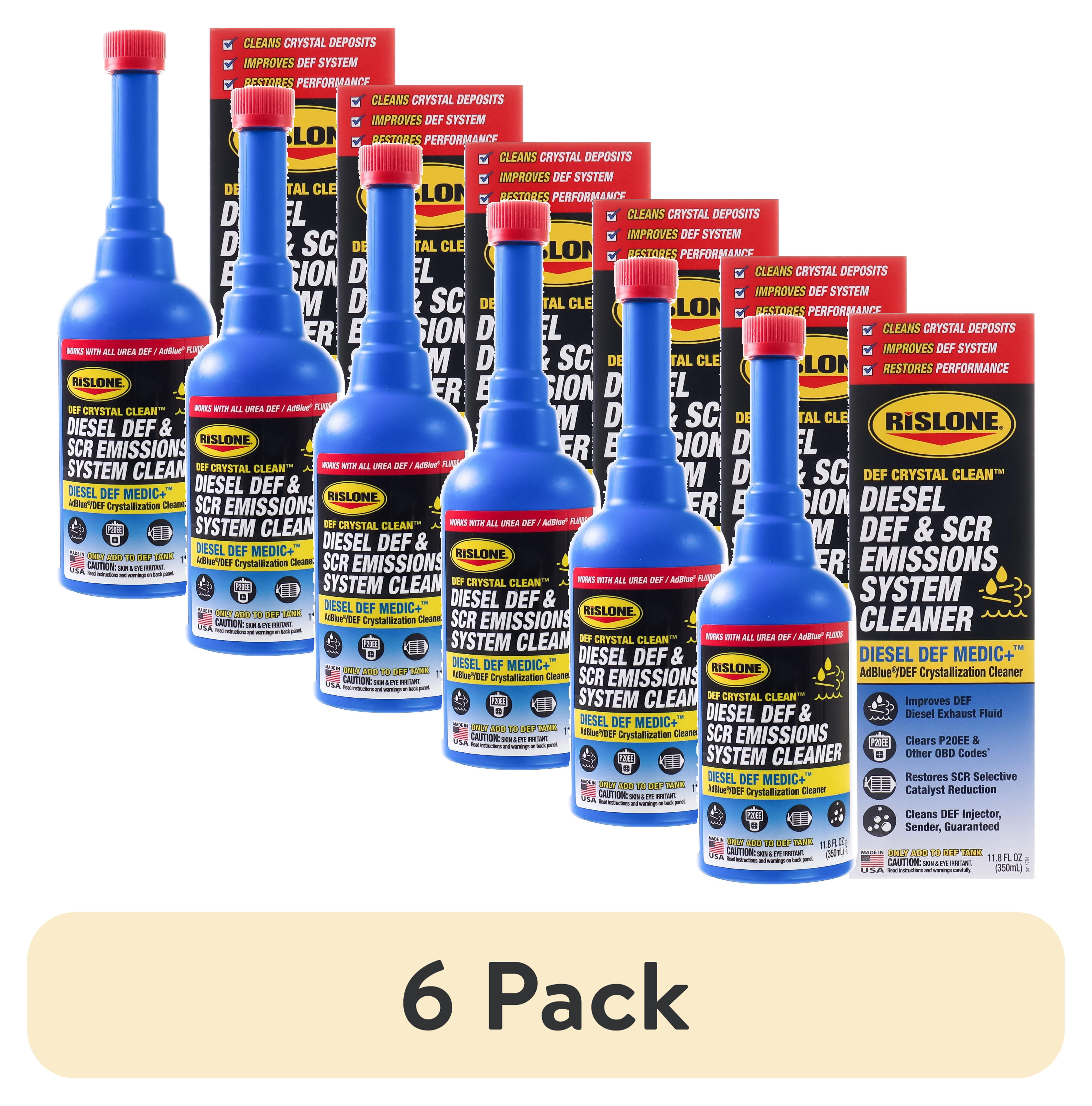 4 pack) Rislone DEF Crystal Clean Diesel DEF & SCR Emissions