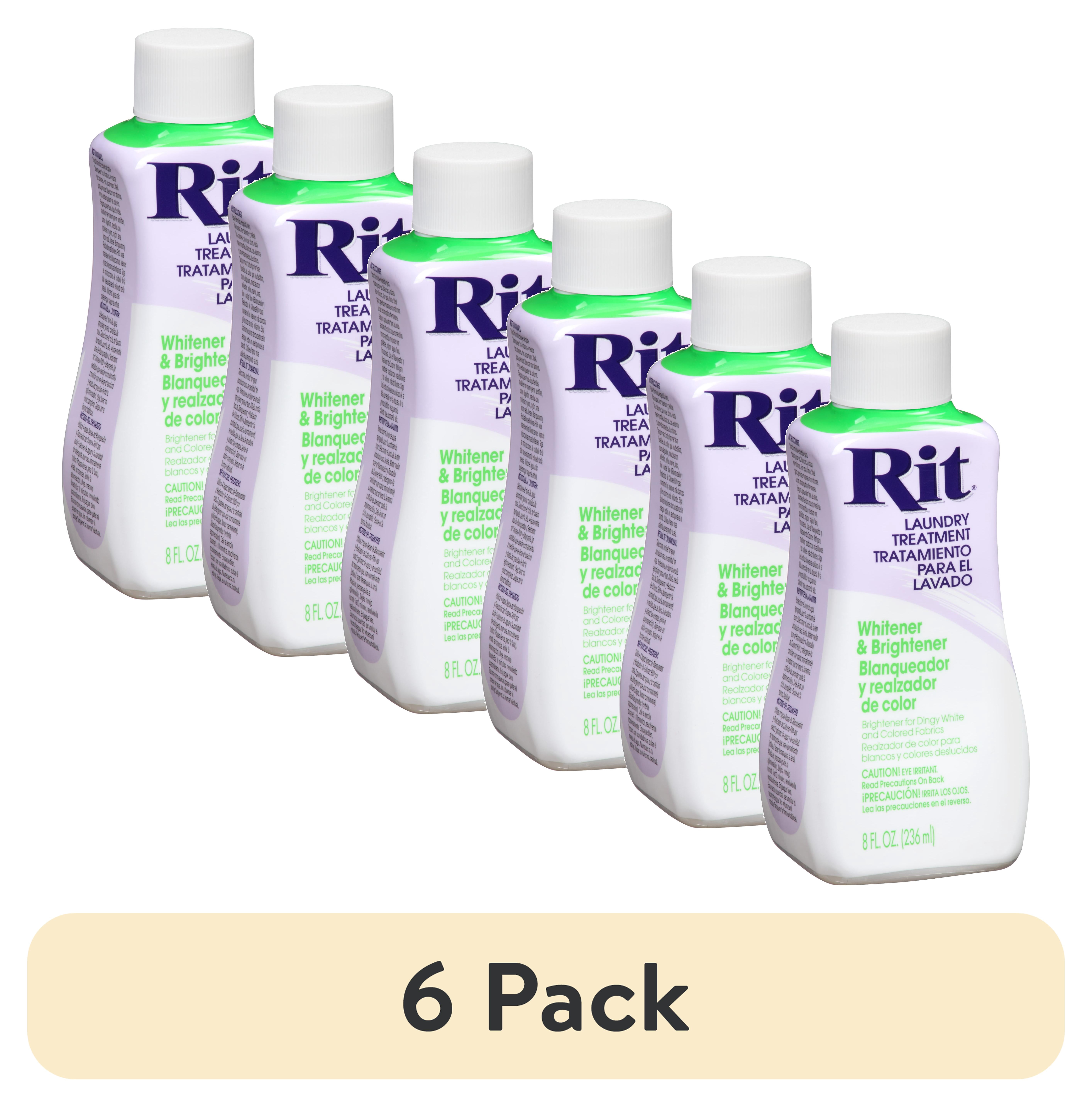 (6 pack) Rit Liquid Fabric Whitener, 8 Oz