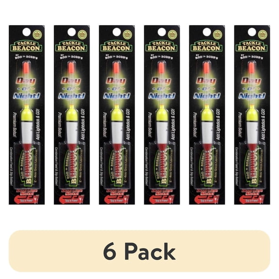 (6 pack) Rod-N-Bobb Rev X Bobber 1.5" Float